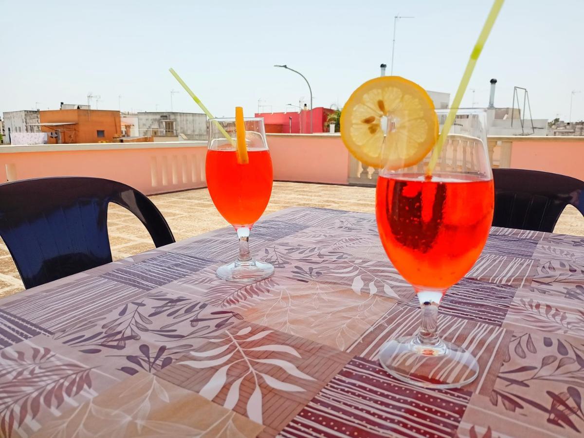 La Terrazza Di Fabrizio 5 Minuti Dal Mare Villa Andrano Exterior foto